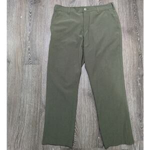 Duluth Trading Co Mens 36x30 Green Straight Nylon Hiking Casual Pants